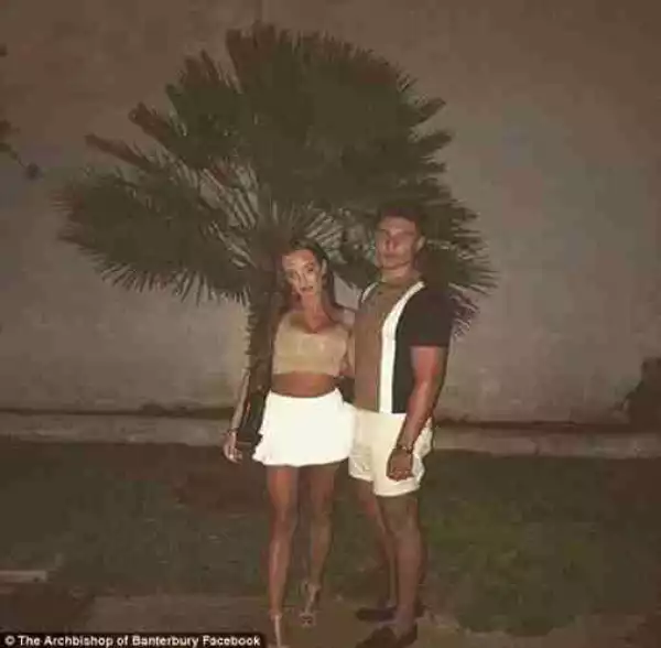 What Is Wrong With This Photo Of A Couple Innocently Posing Outdoors ?